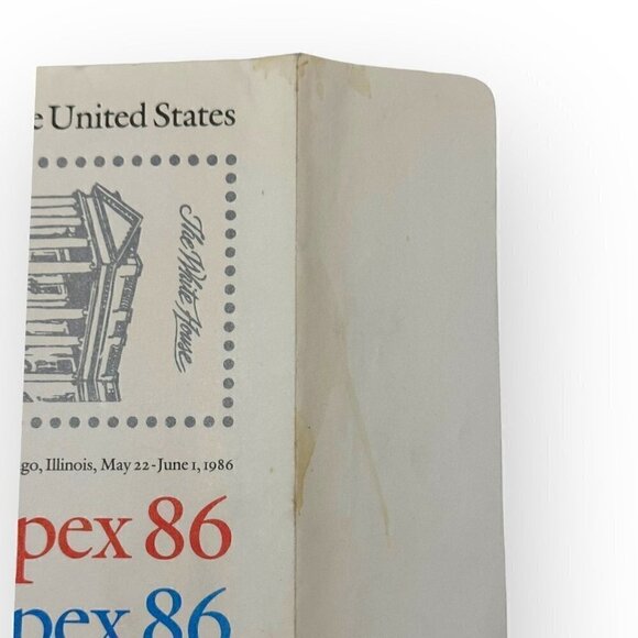 U.S. #2216-19
1986 22¢ AMERIPEX '86 Presidents
Set of 4 sheets in envelop - Picture 10 of 10